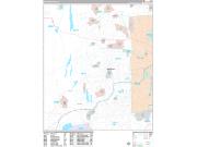 West Hartford Wall Map Premium Style 2023